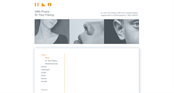 Desktop Screenshot of praxisflaemig.de
